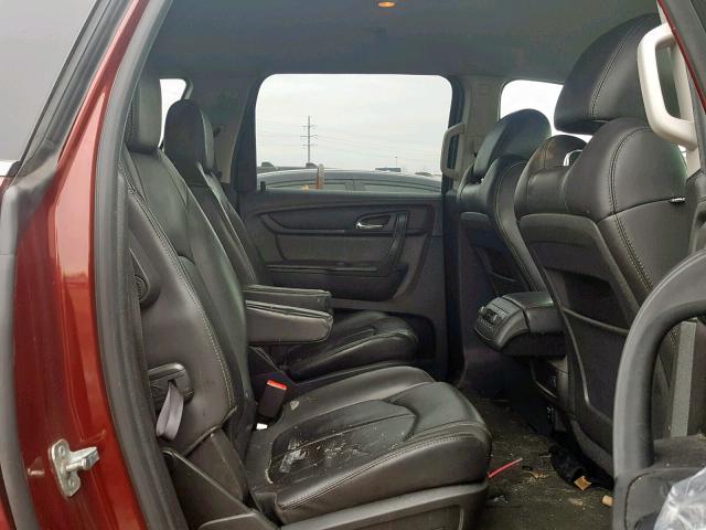 1GNKRHKD3FJ103548 - 2015 CHEVROLET TRAVERSE L BURGUNDY photo 6