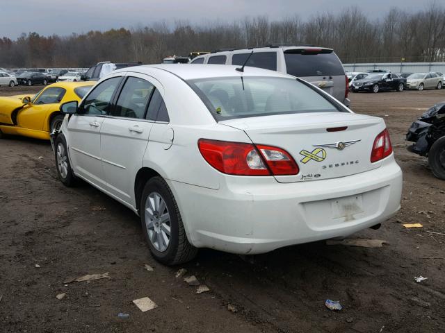 1C3LC46K68N186554 - 2008 CHRYSLER SEBRING LX WHITE photo 3