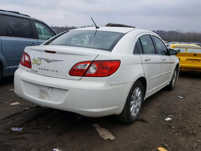 1C3LC46K68N186554 - 2008 CHRYSLER SEBRING LX WHITE photo 4