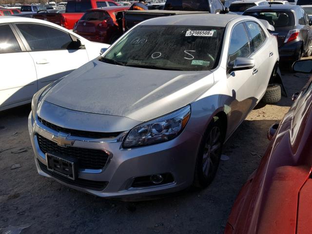 1G11H5SL0EU127079 - 2014 CHEVROLET MALIBU LTZ SILVER photo 2