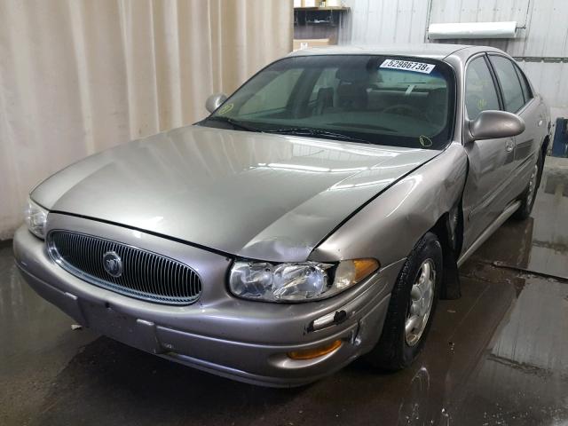 1G4HP54K114182031 - 2001 BUICK LESABRE CU TAN photo 2