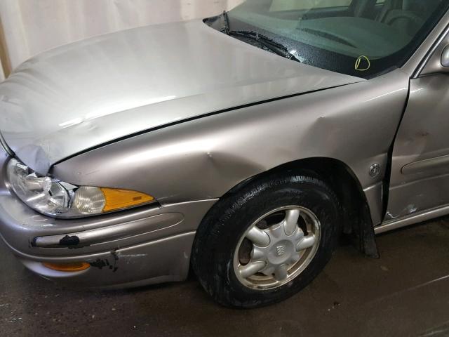 1G4HP54K114182031 - 2001 BUICK LESABRE CU TAN photo 9