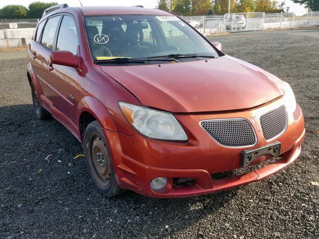 5Y2SL63825Z433875 - 2005 PONTIAC VIBE RED photo 1