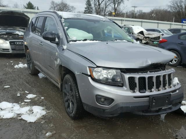 1C4NJDBBXFD169503 - 2015 JEEP COMPASS SP ნაცრისფერი ფოტო 1