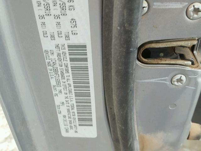 1C4NJDBBXFD169503 - 2015 JEEP COMPASS SP ნაცრისფერი ფოტო 10