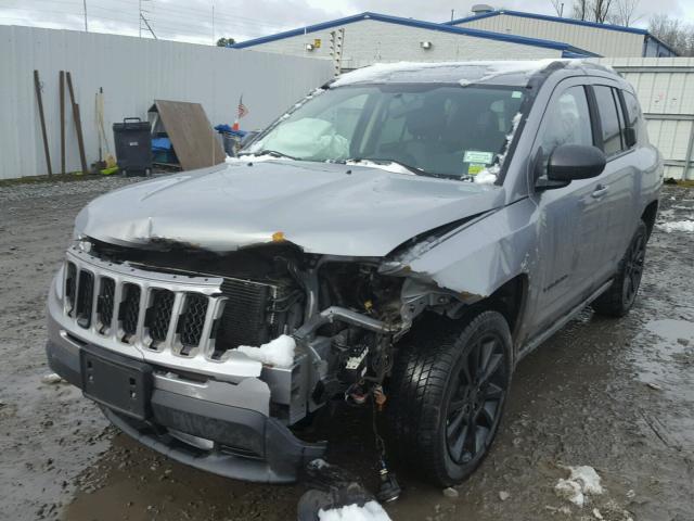 1C4NJDBBXFD169503 - 2015 JEEP COMPASS SP ნაცრისფერი ფოტო 2