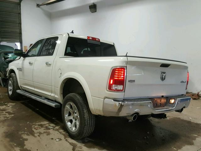 1C6RR7NT4JS236611 - 2018 RAM 1500 LARAM WHITE photo 3