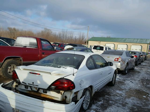 1G2NG12E7YM830189 - 2000 PONTIAC GRAND AM S WHITE photo 4