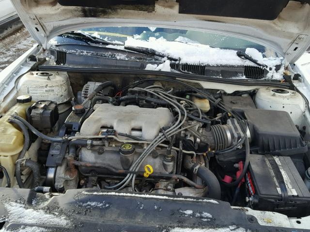 1G2NG12E7YM830189 - 2000 PONTIAC GRAND AM S WHITE photo 7