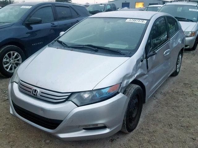 JHMZE2H53BS002948 - 2011 HONDA INSIGHT LX SILVER photo 2