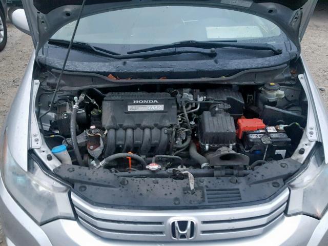 JHMZE2H53BS002948 - 2011 HONDA INSIGHT LX SILVER photo 7