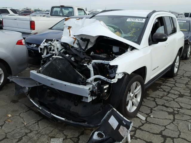 1C4NJCBB4FD131551 - 2015 JEEP COMPASS SP 白色 照片 2