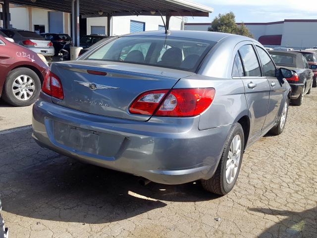 1C3LC46JX8N192641 - 2008 CHRYSLER SEBRING LX GRAY photo 4