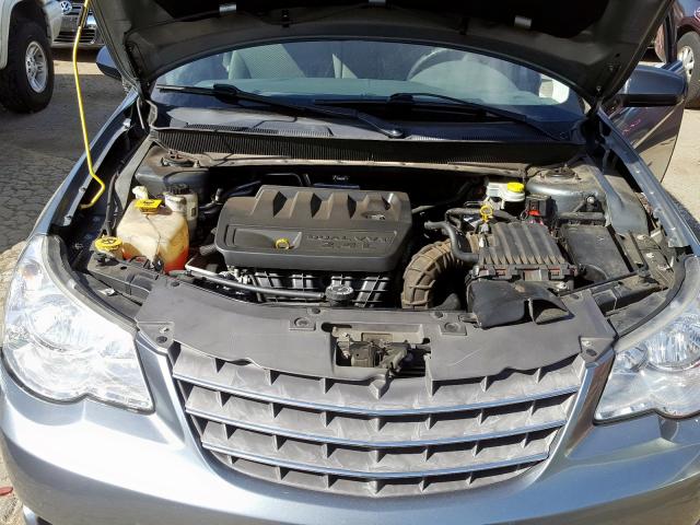 1C3LC46JX8N192641 - 2008 CHRYSLER SEBRING LX GRAY photo 7