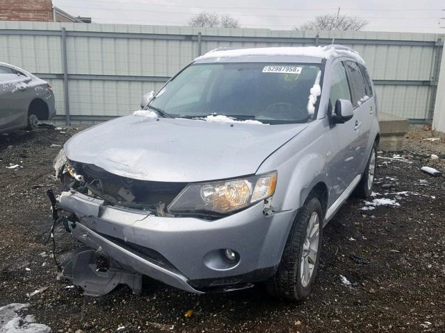 JA4LS31W39Z009547 - 2009 MITSUBISHI OUTLANDER BLACK photo 2