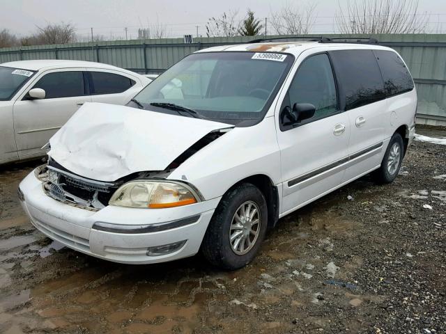 2FMZA5240XBA55568 - 1999 FORD WINDSTAR S WHITE photo 2