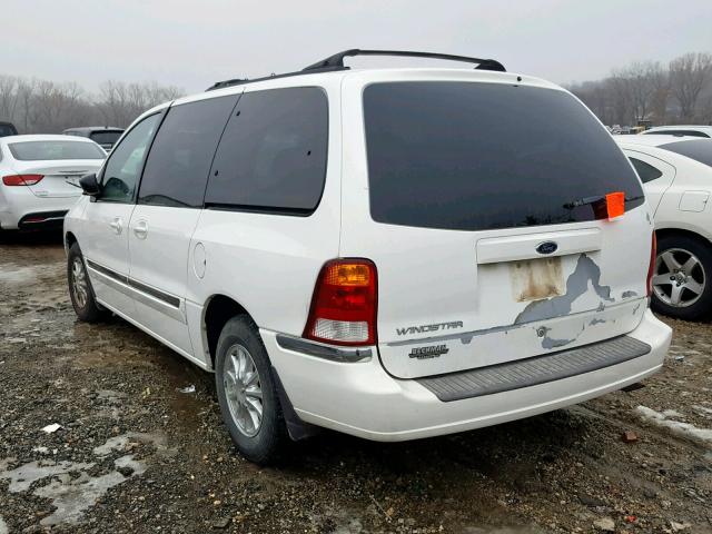 2FMZA5240XBA55568 - 1999 FORD WINDSTAR S WHITE photo 3