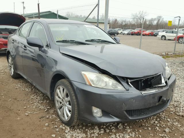 JTHCK262065006628 - 2006 LEXUS IS 250 GRAY photo 1