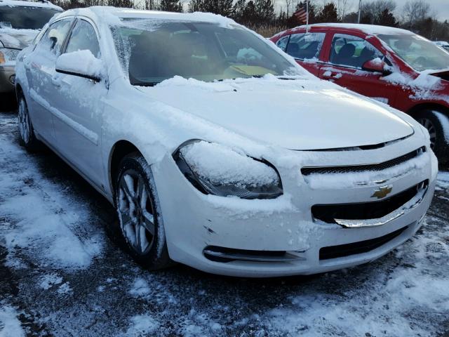 1G1ZH57B29F169461 - 2009 CHEVROLET MALIBU 1LT WHITE photo 1