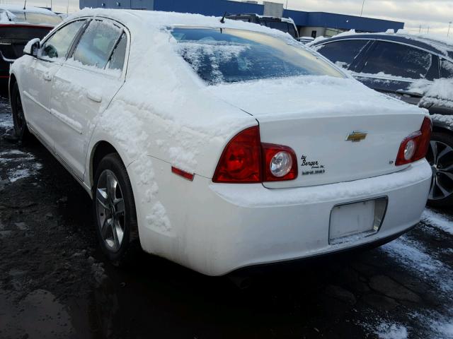1G1ZH57B29F169461 - 2009 CHEVROLET MALIBU 1LT WHITE photo 3