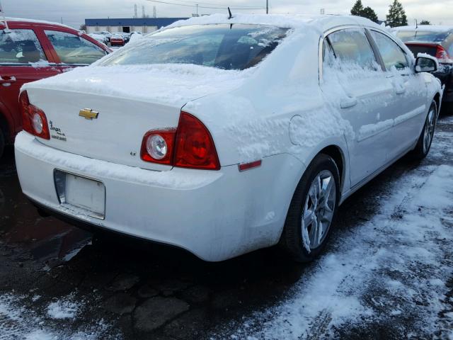 1G1ZH57B29F169461 - 2009 CHEVROLET MALIBU 1LT WHITE photo 4
