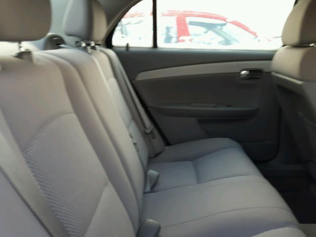 1G1ZH57B29F169461 - 2009 CHEVROLET MALIBU 1LT WHITE photo 6