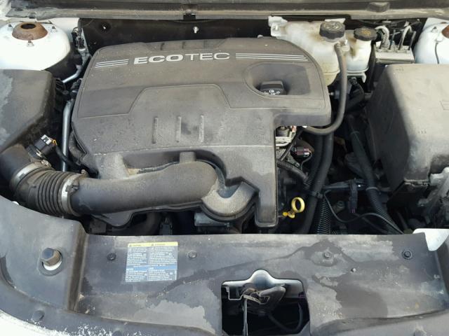 1G1ZH57B29F169461 - 2009 CHEVROLET MALIBU 1LT WHITE photo 7