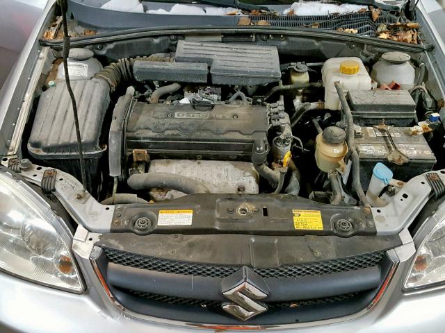 KL5JD56Z36K367313 - 2006 SUZUKI FORENZA SILVER photo 7