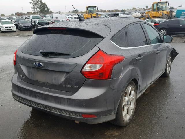 1FADP3N21EL442709 - 2014 FORD FOCUS TITA GRAY photo 4