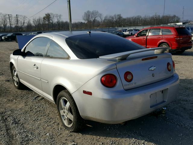 1G1AL18FX77365726 - 2007 CHEVROLET COBALT LT SILVER photo 3