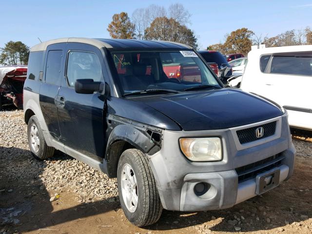 5J6YH185X3L015717 - 2003 HONDA ELEMENT EX BLACK photo 1