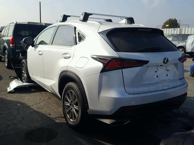 JTJYARBZ0K2125374 - 2019 LEXUS NX 300 WHITE photo 3