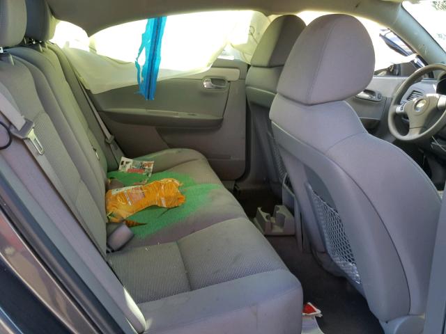 1G1ZB5EB8A4140762 - 2010 CHEVROLET MALIBU LS 灰色 照片 6