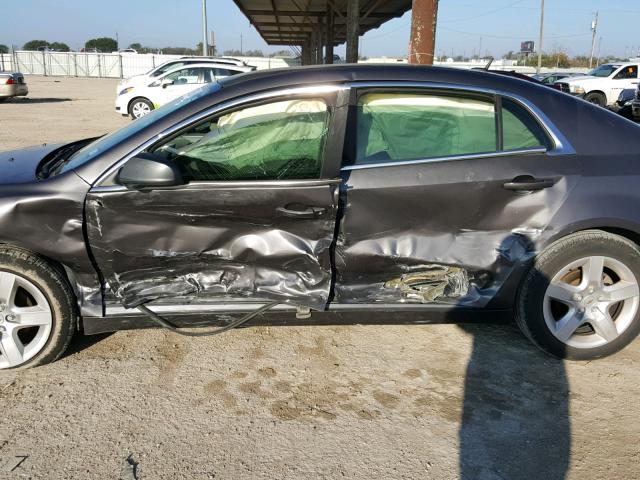 1G1ZB5EB8A4140762 - 2010 CHEVROLET MALIBU LS 灰色 照片 9