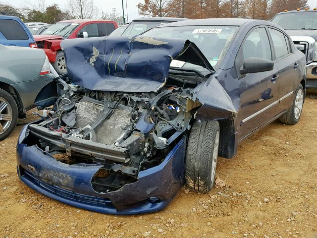 3N1AB6AP7CL729653 - 2012 NISSAN SENTRA 2.0 BLUE photo 2