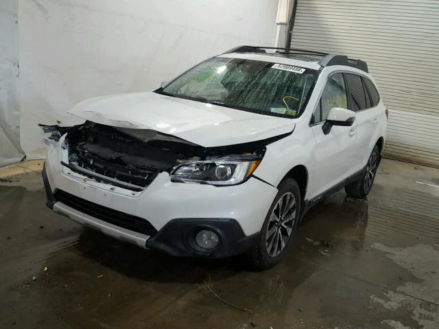 4S4BSENCXH3348560 - 2017 SUBARU OUTBACK 3. WHITE photo 2