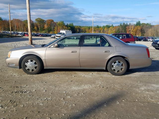 1G6KD54Y04U153697 - 2004 CADILLAC DEVILLE TAN photo 9