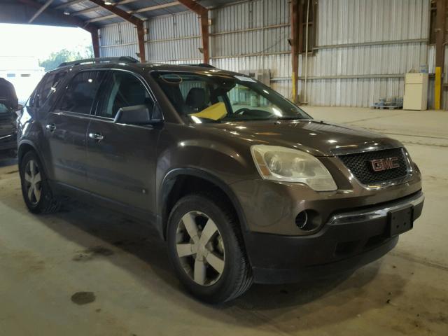 1GKLRKED3AJ127609 - 2010 GMC ACADIA SL BROWN photo 1