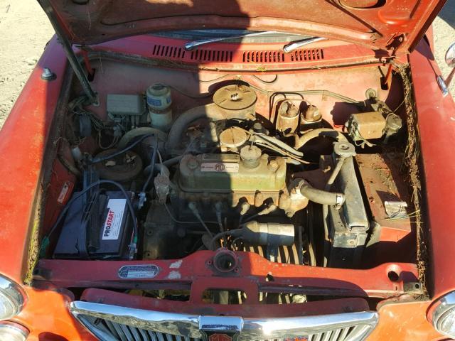 GAS3L72394 - 1966 MG ALL MODELS RED photo 7