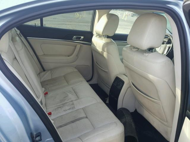 1LNHM93R39G616667 - 2009 LINCOLN MKS BLUE photo 6