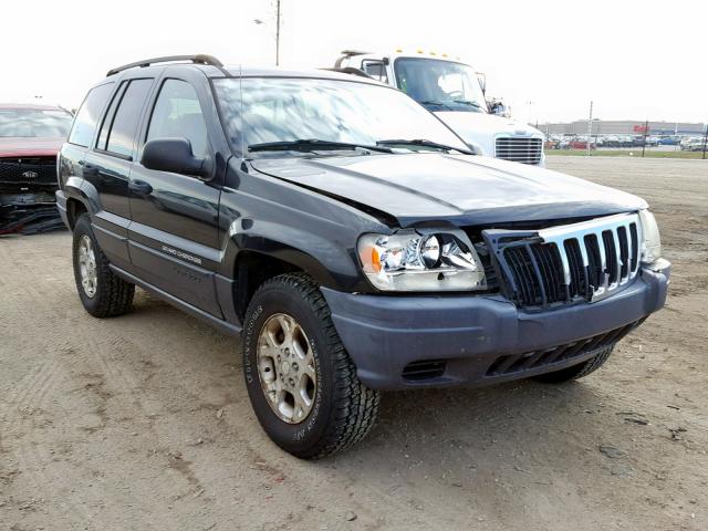 1J4GW48S33C520796 - 2003 JEEP GRAND CHER BLACK photo 1