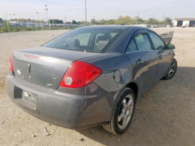 1G2ZH57N184131901 - 2008 PONTIAC G6 GT GRAY photo 4