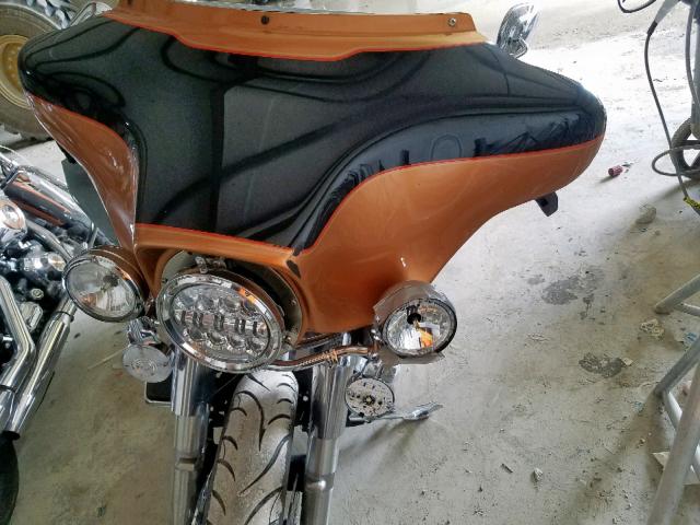 1HD1FC4488Y628398 - 2008 HARLEY-DAVIDSON FLHTCUI 10 ORANGE photo 9