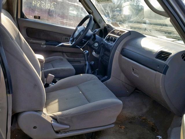 1N6ED29Y74C408088 - 2004 NISSAN FRONTIER C BEIGE photo 5