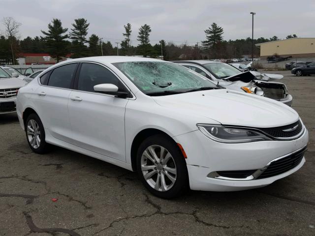 1C3CCCAB2GN131289 - 2016 CHRYSLER 200 LIMITE WHITE photo 1