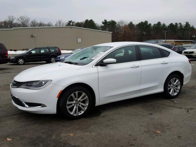 1C3CCCAB2GN131289 - 2016 CHRYSLER 200 LIMITE WHITE photo 2