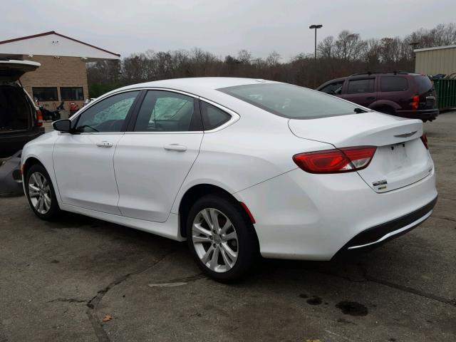 1C3CCCAB2GN131289 - 2016 CHRYSLER 200 LIMITE WHITE photo 3