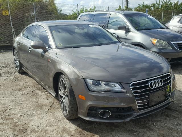 WAU2GAFC4CN085926 - 2012 AUDI A7 PRESTIG BROWN photo 1