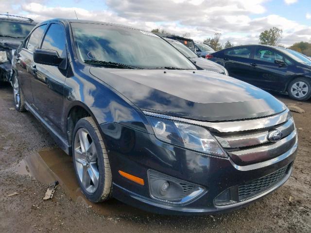 3FAHP0DC2CR288343 - 2012 FORD FUSION SPO BLACK photo 1