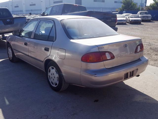 1NXBR12E4YZ340331 - 2000 TOYOTA COROLLA VE BEIGE photo 3